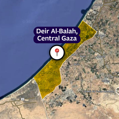 Build a Camp in Deir Al-Balah, Central Gaza 🇵🇸
