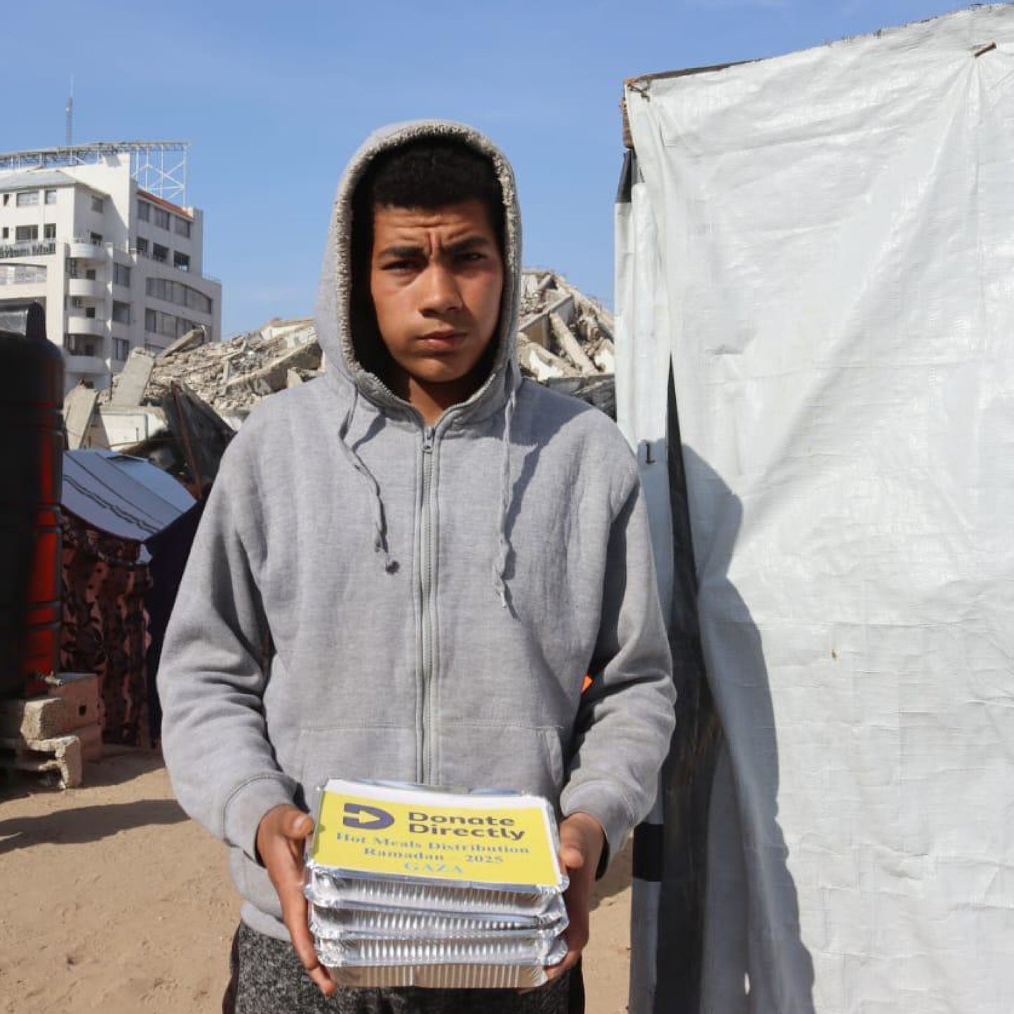 Build a Camp in Deir Al-Balah, Central Gaza 🇵🇸
