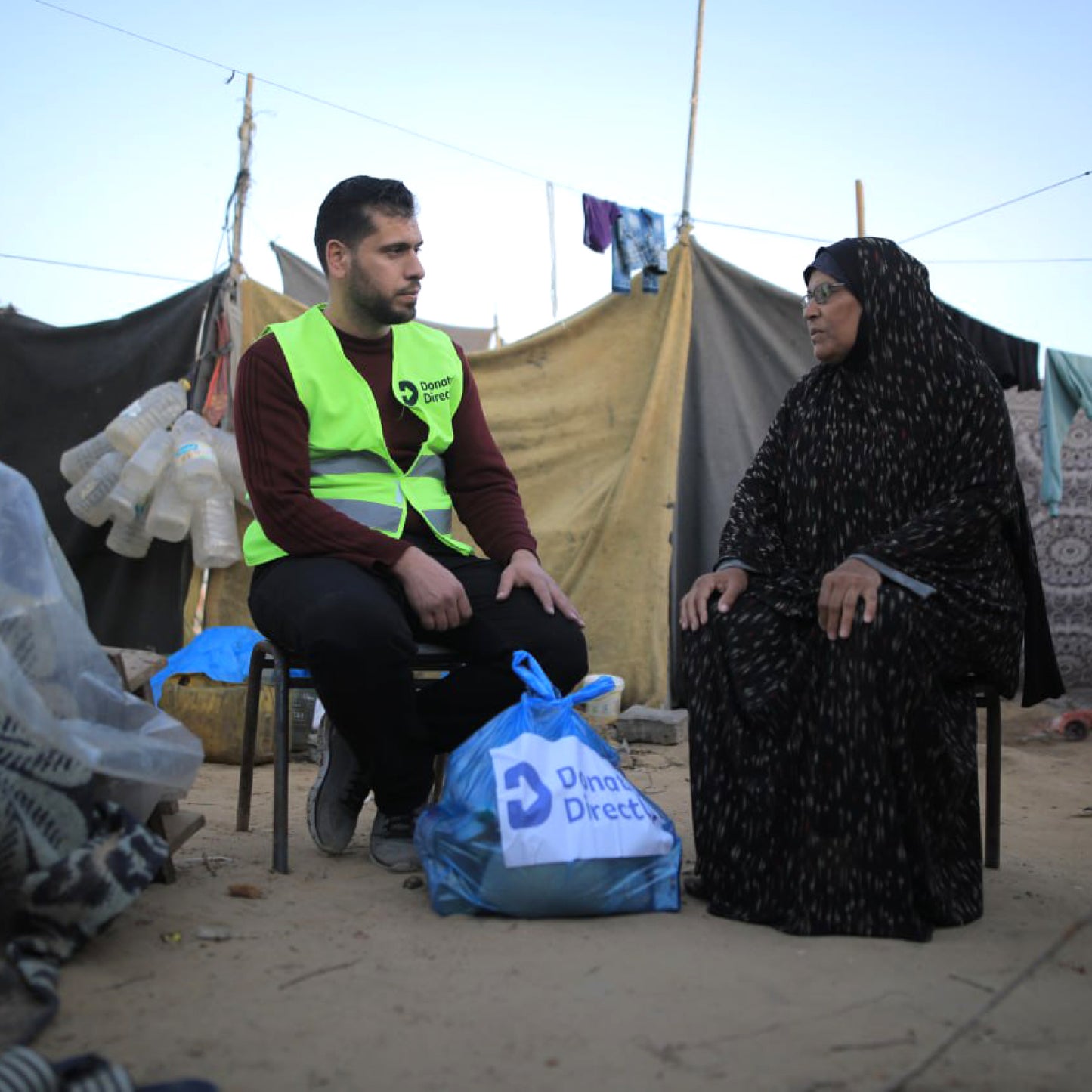 Build a Camp in Deir Al-Balah, Central Gaza 🇵🇸